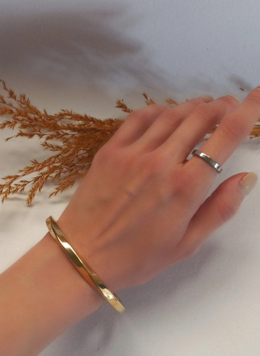 بنگل طلایی پیج مردانه رنگ ثابت